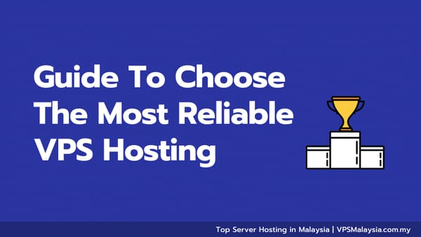 Feature image of guide to choose the most reliable vps hosting