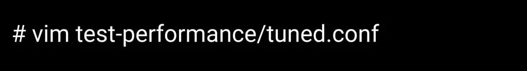 Vim test-performanceOptimise Vps Performance