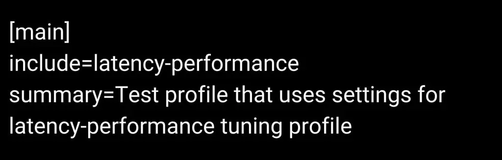 Latency-performanceOptimise Vps Performance