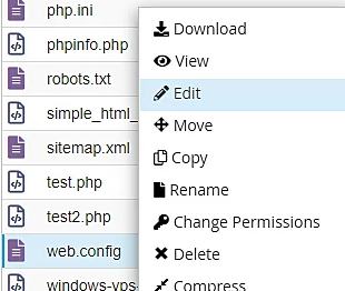 Edit wp-config-sample.php file in MYSQL Database Wizard